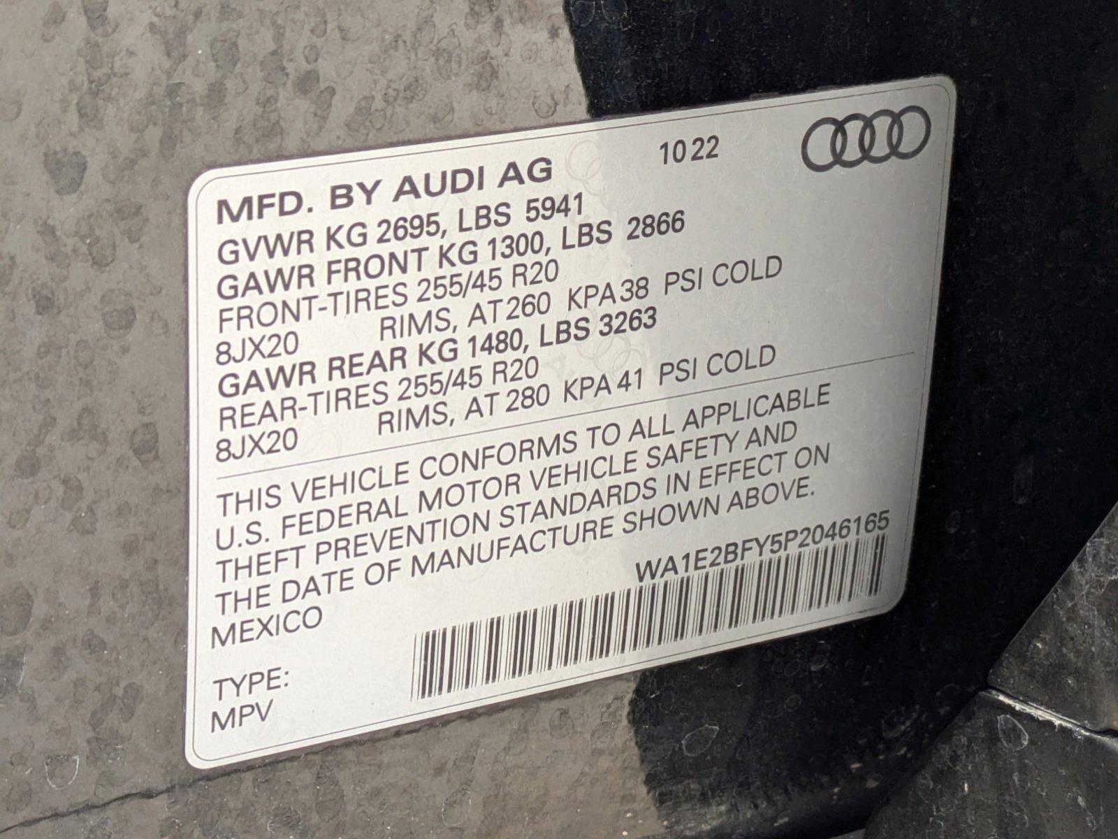 2023 Audi Q5 Vehicle Photo in Tustin, CA 92782