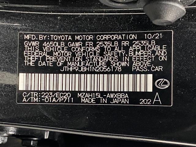 2022 Lexus UX 250h Vehicle Photo in Appleton, WI 54913