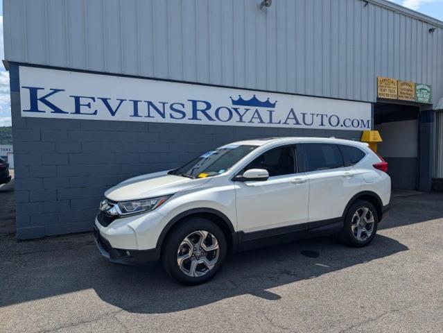 Used 2018 Honda CR-V EX-L with VIN 2HKRW2H88JH648637 for sale in Owego, NY