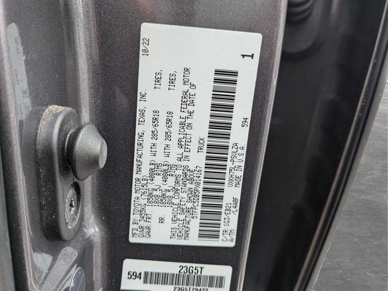 2023 Toyota Tundra 4WD Vehicle Photo in Clearwater, FL 33761