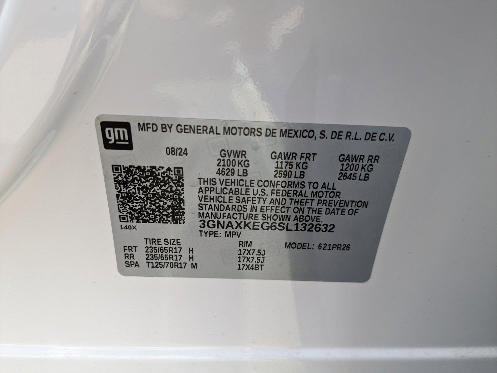 2025 Chevrolet Equinox Vehicle Photo in ORLANDO, FL 32808-7998