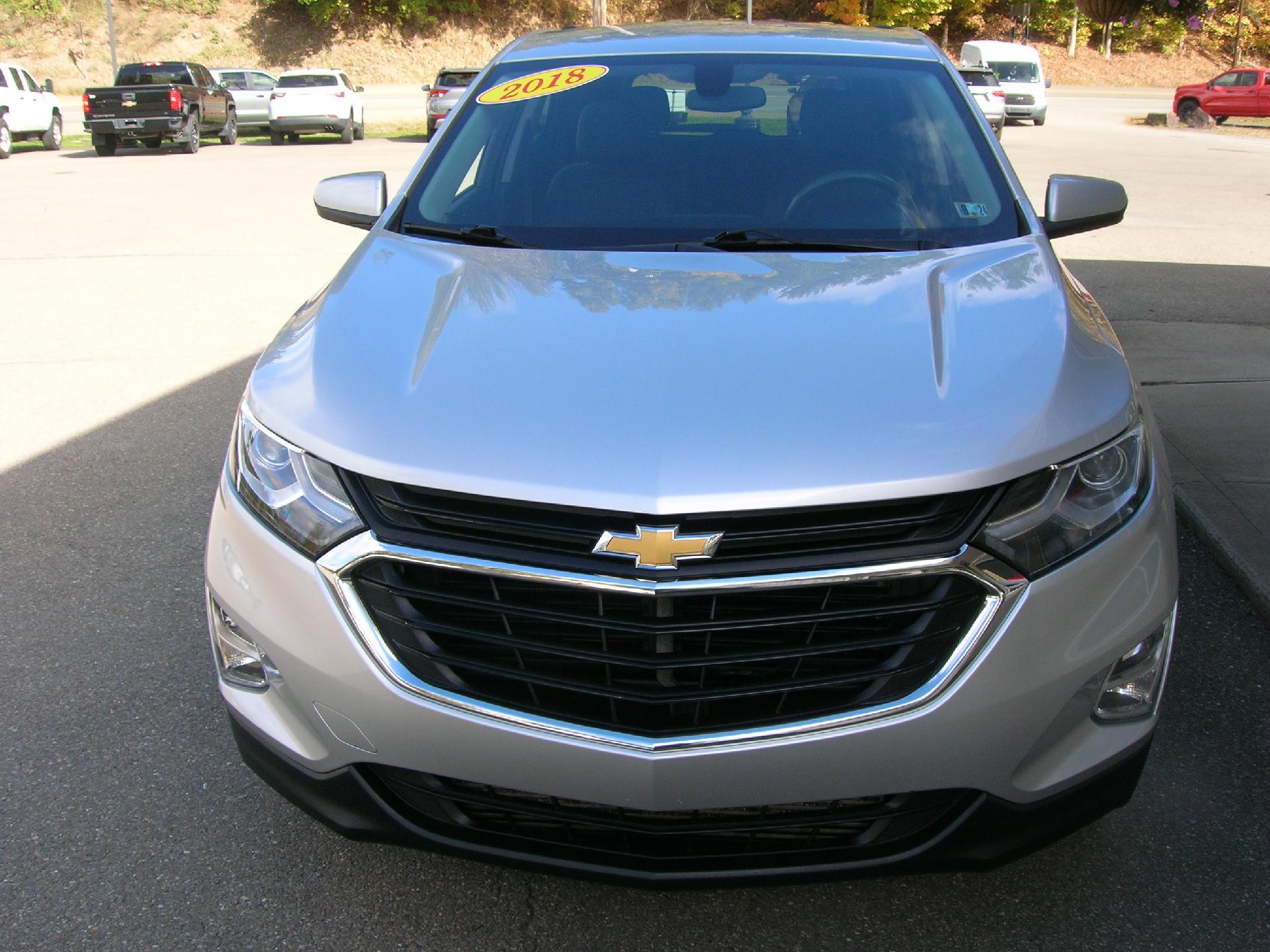 Used 2018 Chevrolet Equinox LT with VIN 3GNAXSEV9JS575263 for sale in Troy, PA
