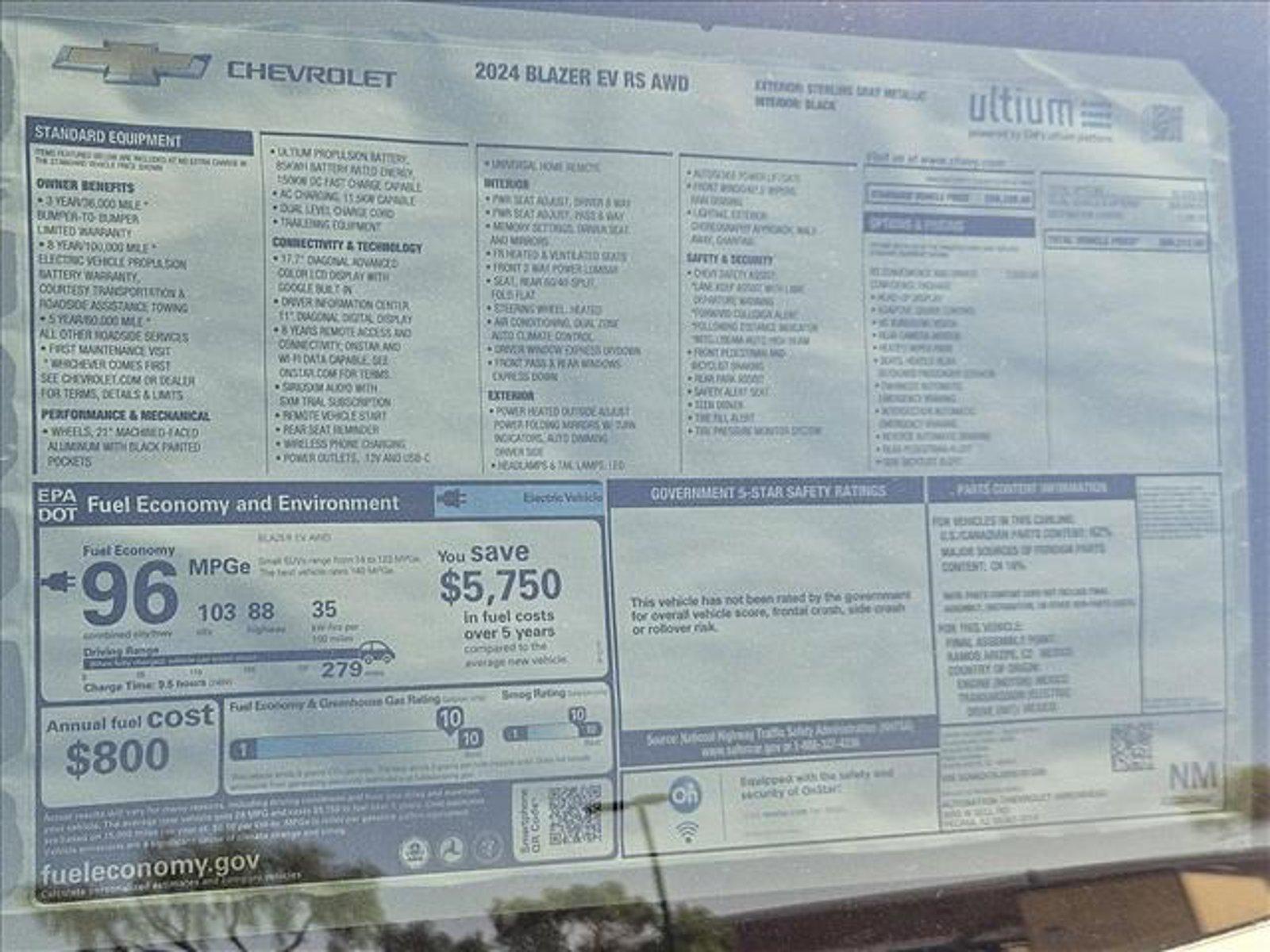 2024 Chevrolet Blazer EV Vehicle Photo in PEORIA, AZ 85382-3715