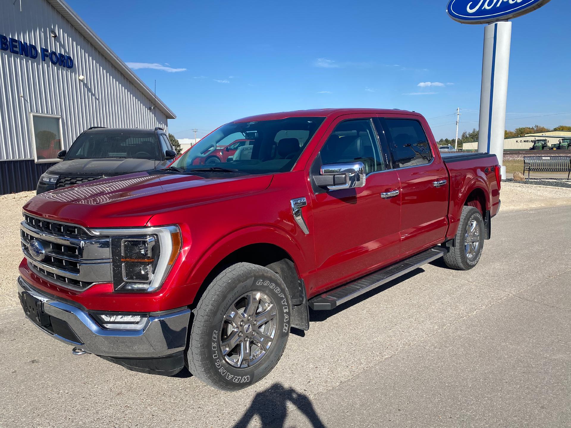 Used 2021 Ford F-150 Lariat with VIN 1FTFW1E84MKD86980 for sale in West Bend, IA