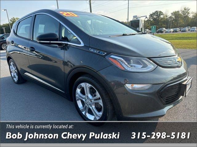 Used 2020 Chevrolet Bolt EV LT with VIN 1G1FW6S00L4120766 for sale in Pulaski, NY