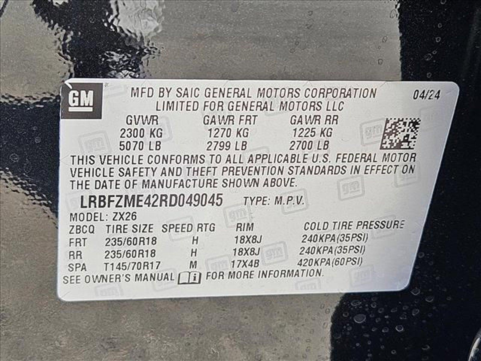 2024 Buick Envision Vehicle Photo in HENDERSON, NV 89014-6702