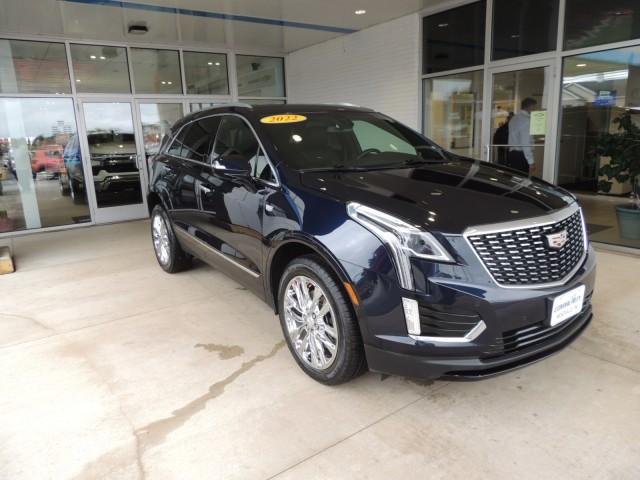 Used 2022 Cadillac XT5 Luxury with VIN 1GYKNBR42NZ100822 for sale in Meadville, PA