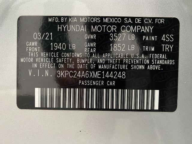 2021 Hyundai ACCENT Vehicle Photo in Appleton, WI 54913