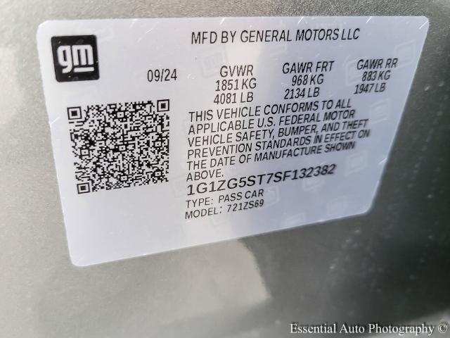 2025 Chevrolet Malibu Vehicle Photo in AURORA, IL 60503-9326