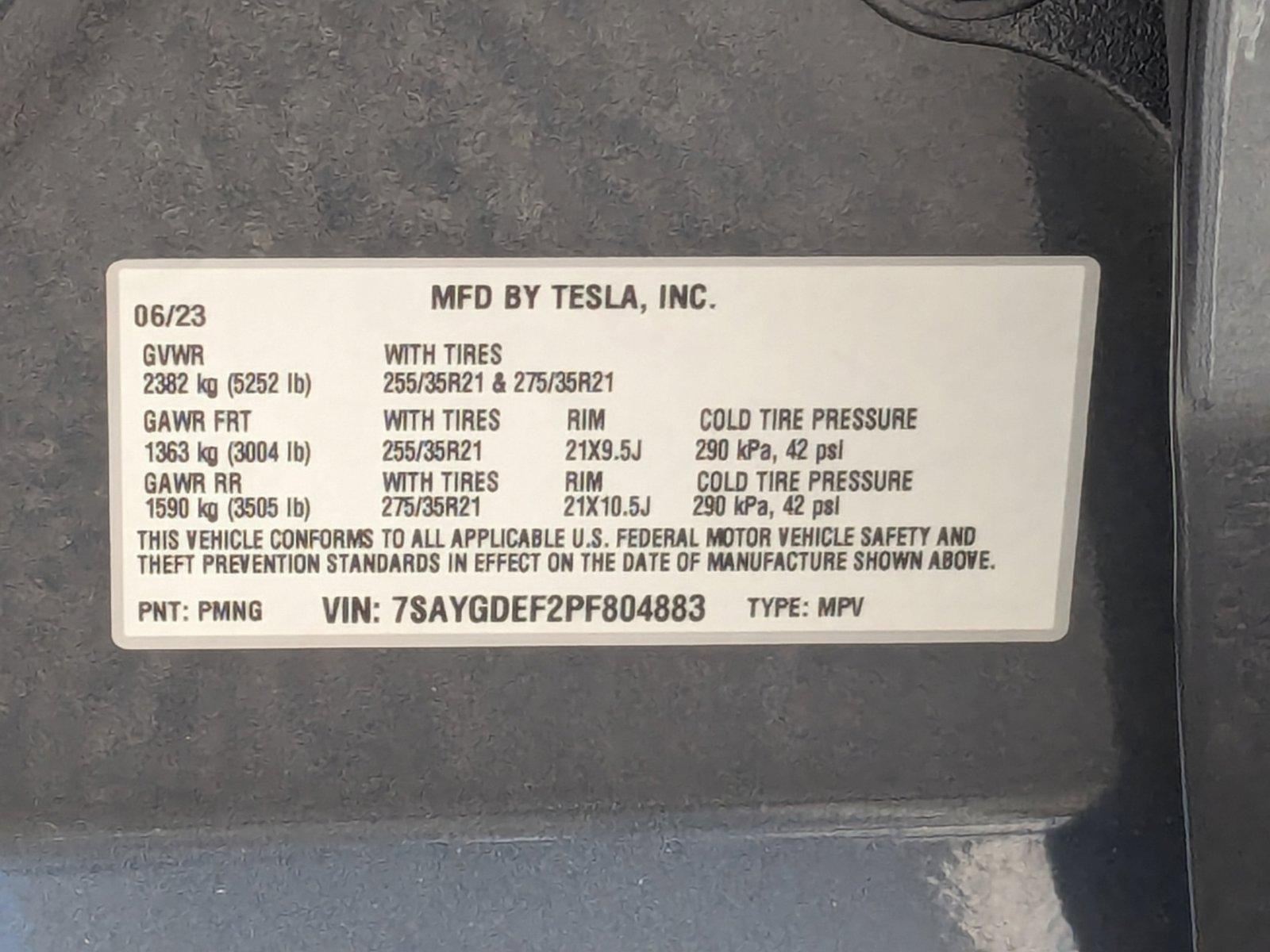 2023 Tesla Model Y Vehicle Photo in Cockeysville, MD 21030