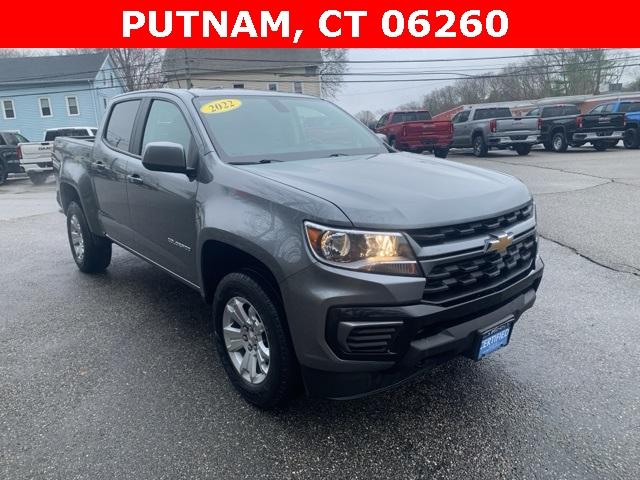 Certified 2022 Chevrolet Colorado LT with VIN 1GCGTCEN4N1121434 for sale in Brooklyn, CT