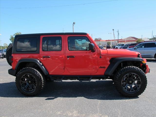 Used 2021 Jeep Wrangler Unlimited Sport S with VIN 1C4HJXDG1MW834443 for sale in Myrtle Beach, SC