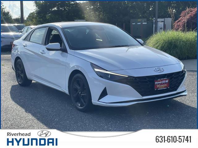 Used 2021 Hyundai Elantra SEL with VIN 5NPLM4AGXMH020348 for sale in Riverhead, NY