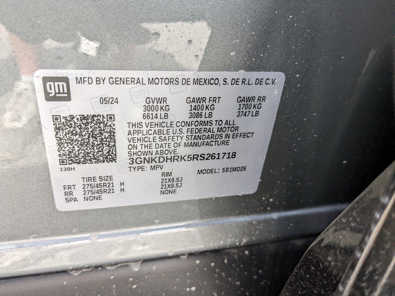 2024 Chevrolet Blazer EV Vehicle Photo in ORLANDO, FL 32808-7998