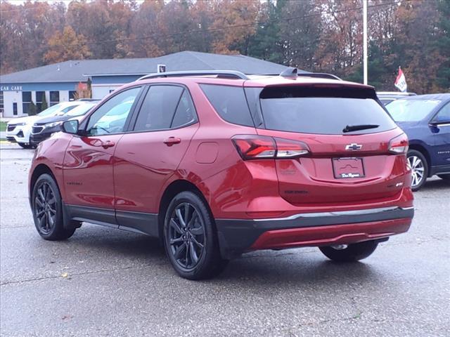 Used 2023 Chevrolet Equinox RS with VIN 3GNAXWEG1PS136222 for sale in Whitehall, MI