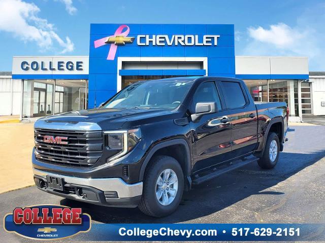 Used 2023 GMC Sierra 1500 Pro with VIN 1GTPUAEK1PZ100911 for sale in Albion, MI