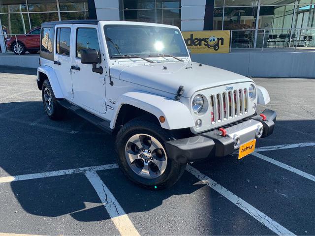 Used 2018 Jeep Wrangler Unlimited Sahara with VIN 1C4HJWEG8JL833120 for sale in Abingdon, MD