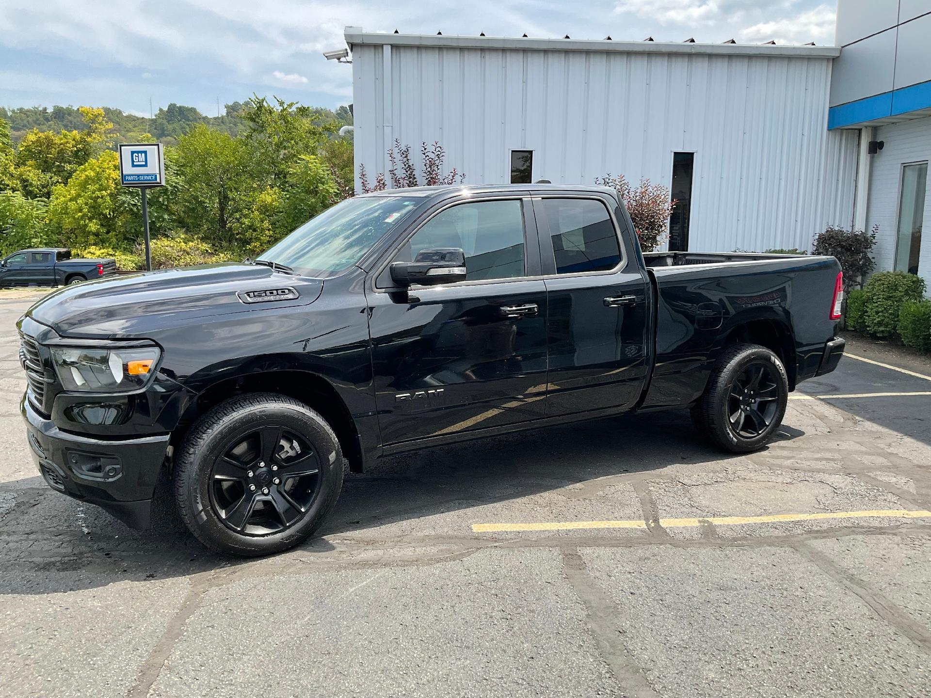 Used 2021 RAM Ram 1500 Pickup Big Horn/Lone Star with VIN 1C6SRFBT9MN741353 for sale in Moundsville, WV