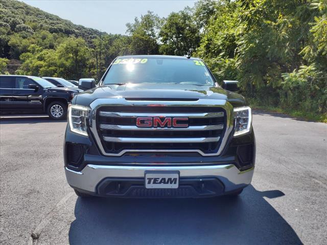 Used 2021 GMC Sierra 1500 SLE with VIN 1GTU9BED1MZ328219 for sale in Huntingdon, PA