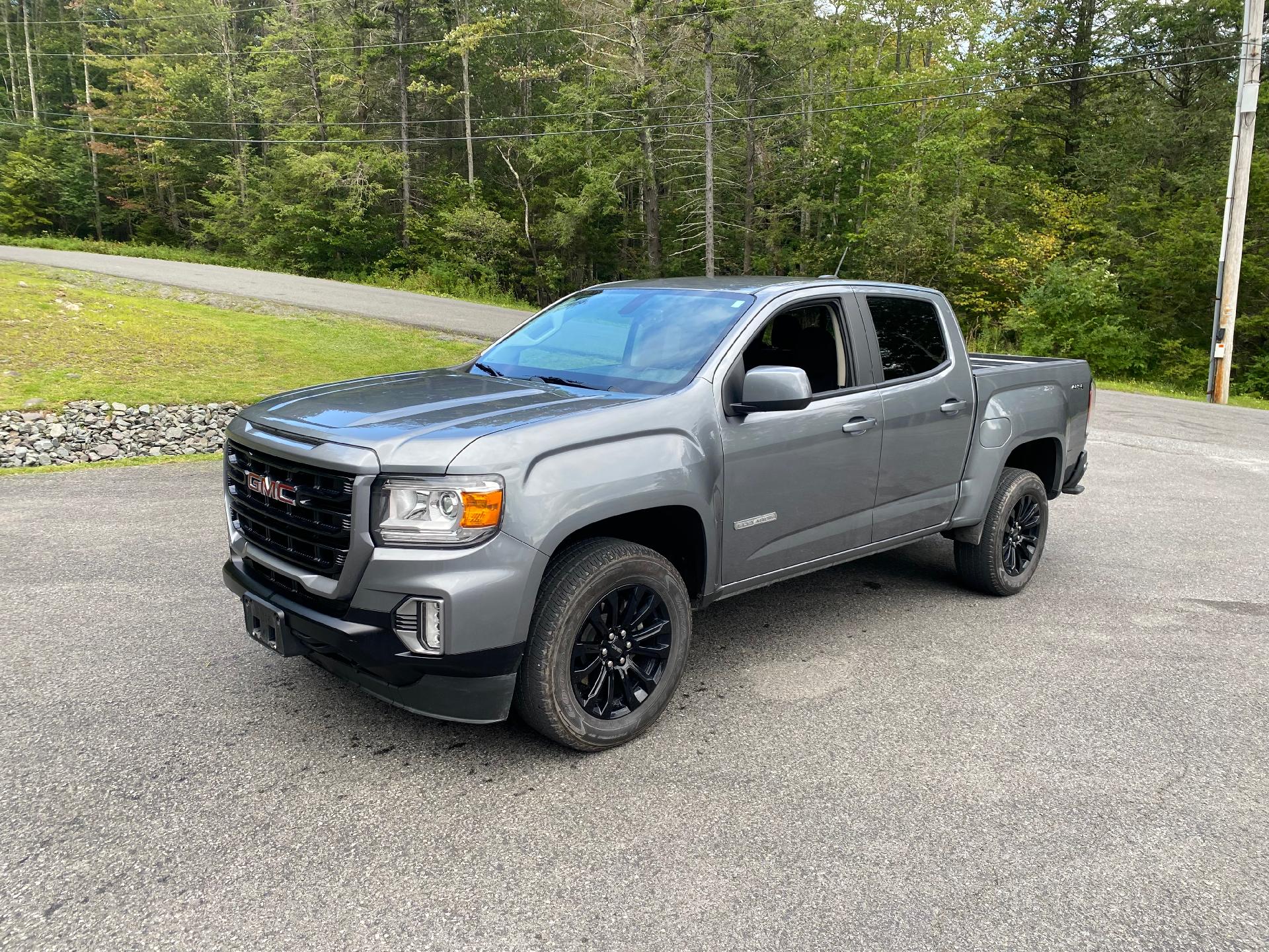 Used 2022 GMC Canyon Elevation with VIN 1GTG6CEN2N1266270 for sale in Tannersville, NY