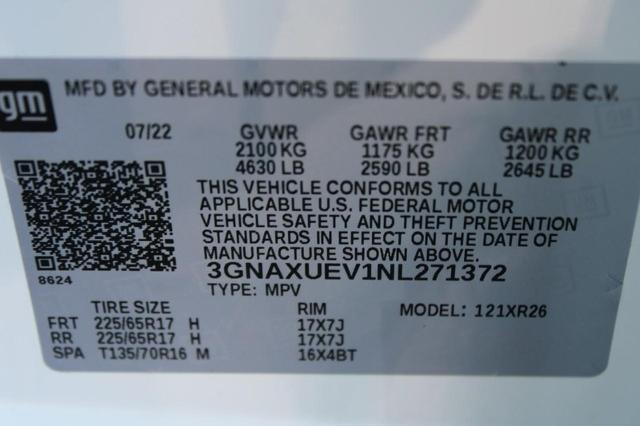 2022 Chevrolet Equinox Vehicle Photo in MADISON, WI 53713-3220