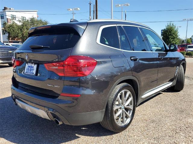 Used 2019 BMW X3 30i with VIN 5UXTR7C57KLF32271 for sale in Houston, TX