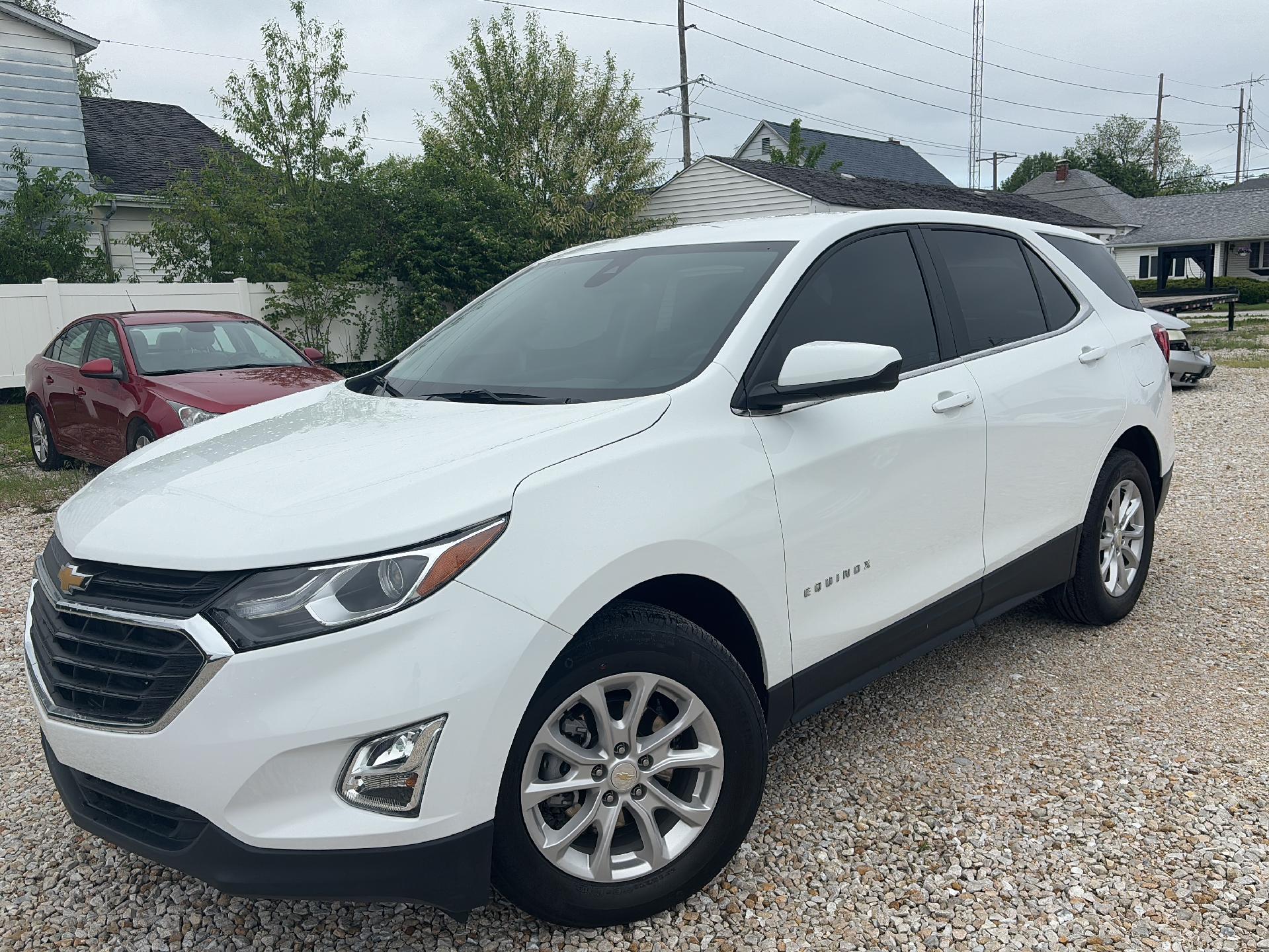 Used 2021 Chevrolet Equinox LT with VIN 3GNAXKEV9MS165373 for sale in Winchester, IL