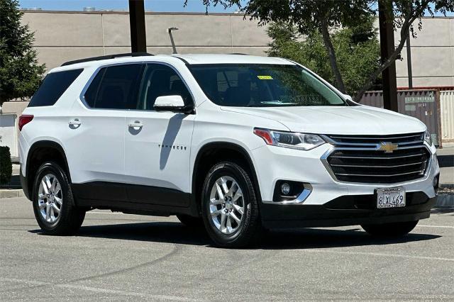 Used 2020 Chevrolet Traverse 3LT with VIN 1GNERHKW6LJ135808 for sale in Vacaville, CA