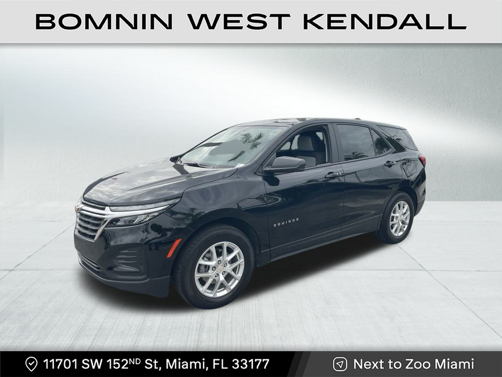 Used 2023 Chevrolet Equinox LS with VIN 3GNAXHEGXPL215314 for sale in Miami, FL