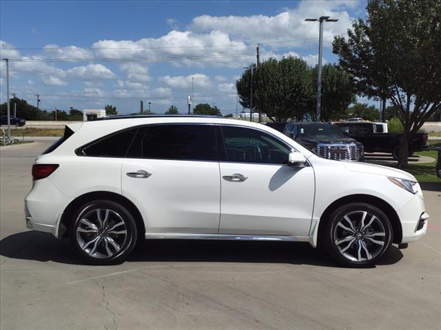 Used 2019 Acura MDX Advance Package with VIN 5J8YD4H81KL029521 for sale in Rockwall, TX