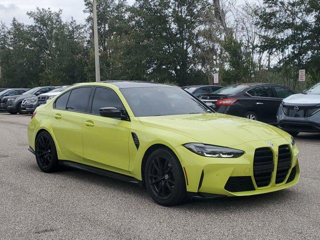 Used 2023 BMW M3 Sedan Base with VIN WBS53AY08PFP50026 for sale in Clermont, FL