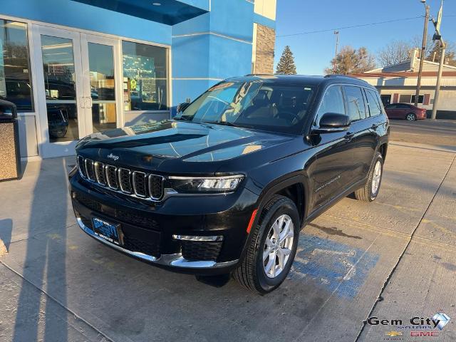 Used 2021 Jeep Grand Cherokee L Limited with VIN 1C4RJKBG5M8201216 for sale in Sidney, MT