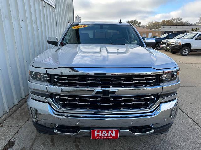 Used 2018 Chevrolet Silverado 1500 LTZ with VIN 3GCUKSEC0JG375507 for sale in Spencer, IA