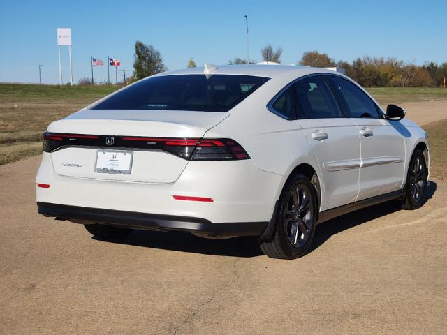 2023 Honda Accord Sedan Vehicle Photo in Denison, TX 75020