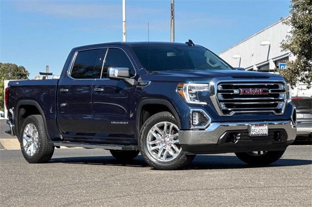 Used 2022 GMC Sierra 1500 Limited SLT with VIN 3GTU9DED1NG189237 for sale in Elk Grove, CA