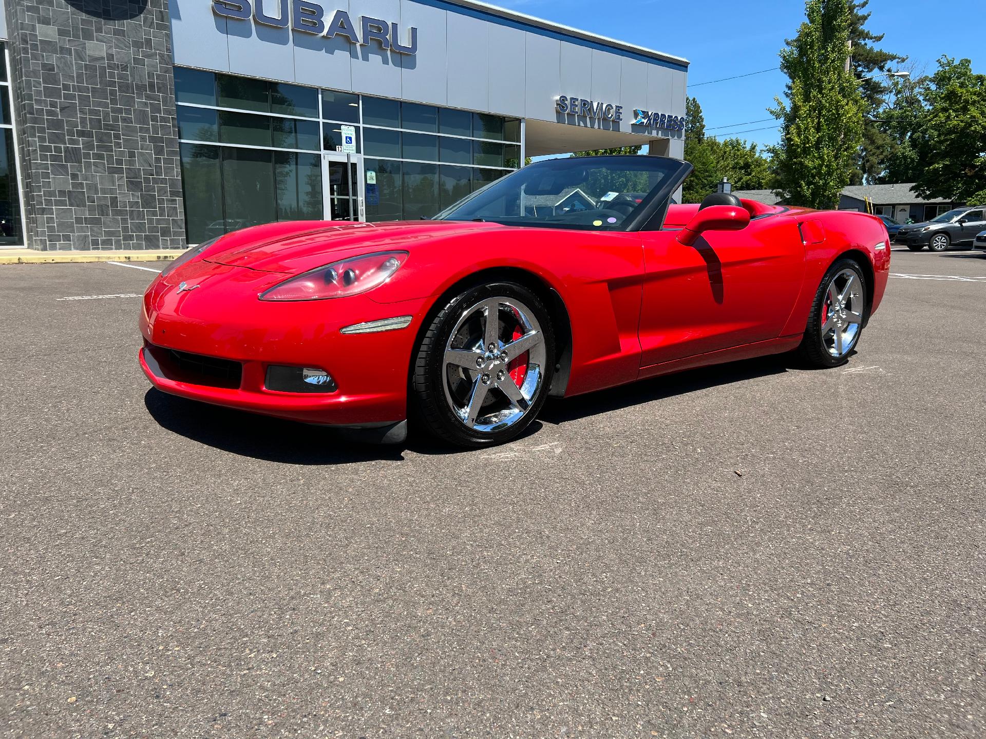 Used 2005 Chevrolet Corvette Base with VIN 1G1YY34U255137258 for sale in Mcminnville, OR
