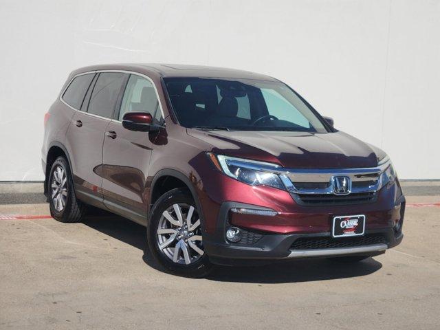 Used 2021 Honda Pilot EX-L with VIN 5FNYF5H51MB025933 for sale in Grapevine, TX