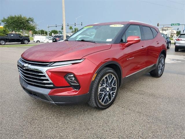 Certified 2023 Chevrolet Blazer Premier with VIN 3GNKBFRS3PS121674 for sale in Cape Coral, FL