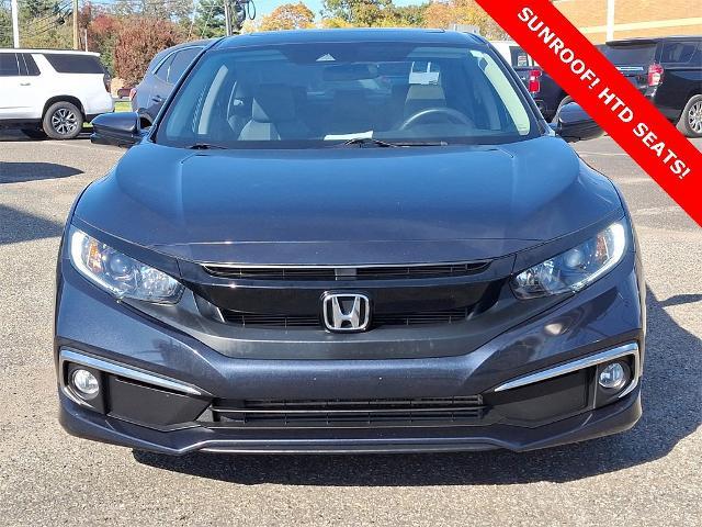 Used 2021 Honda Civic EX with VIN 19XFC1F31ME003477 for sale in Delran, NJ