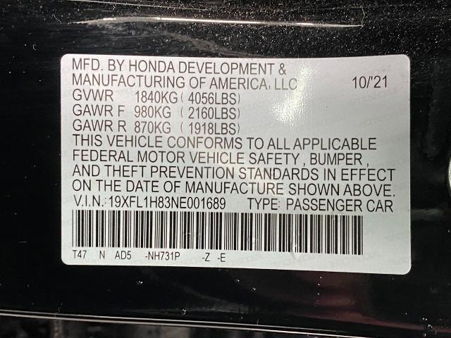 2022 Honda Civic Hatchback Vehicle Photo in Appleton, WI 54913