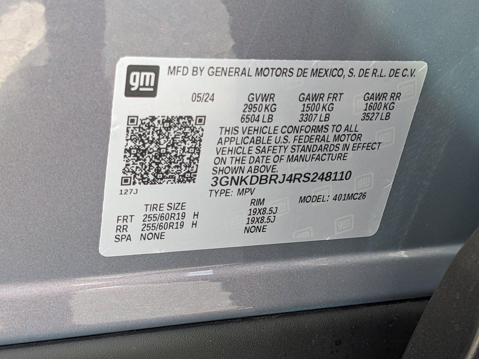 2024 Chevrolet Blazer EV Vehicle Photo in ORLANDO, FL 32808-7998