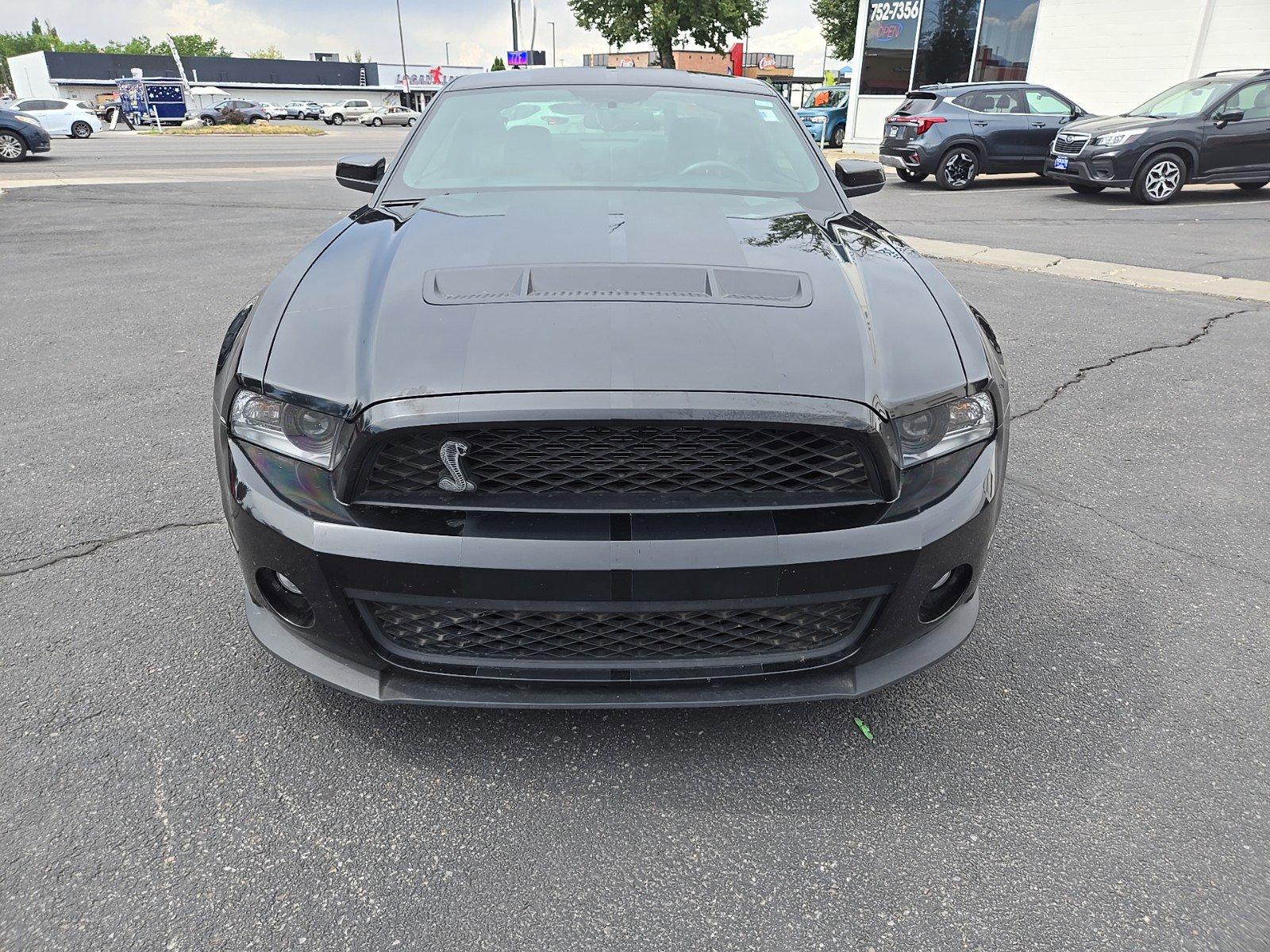 Used 2010 Ford Mustang Shelby GT500 with VIN 1ZVBP8JSXA5113197 for sale in Logan, UT