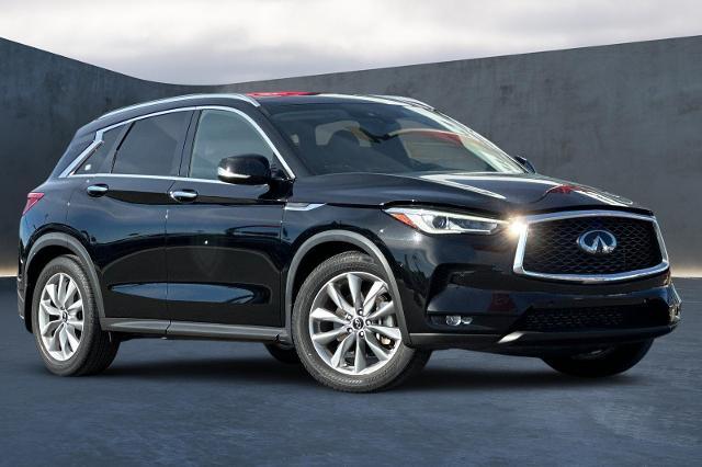 Used 2021 INFINITI QX50 Essential with VIN 3PCAJ5CB8MF102214 for sale in Dublin, CA