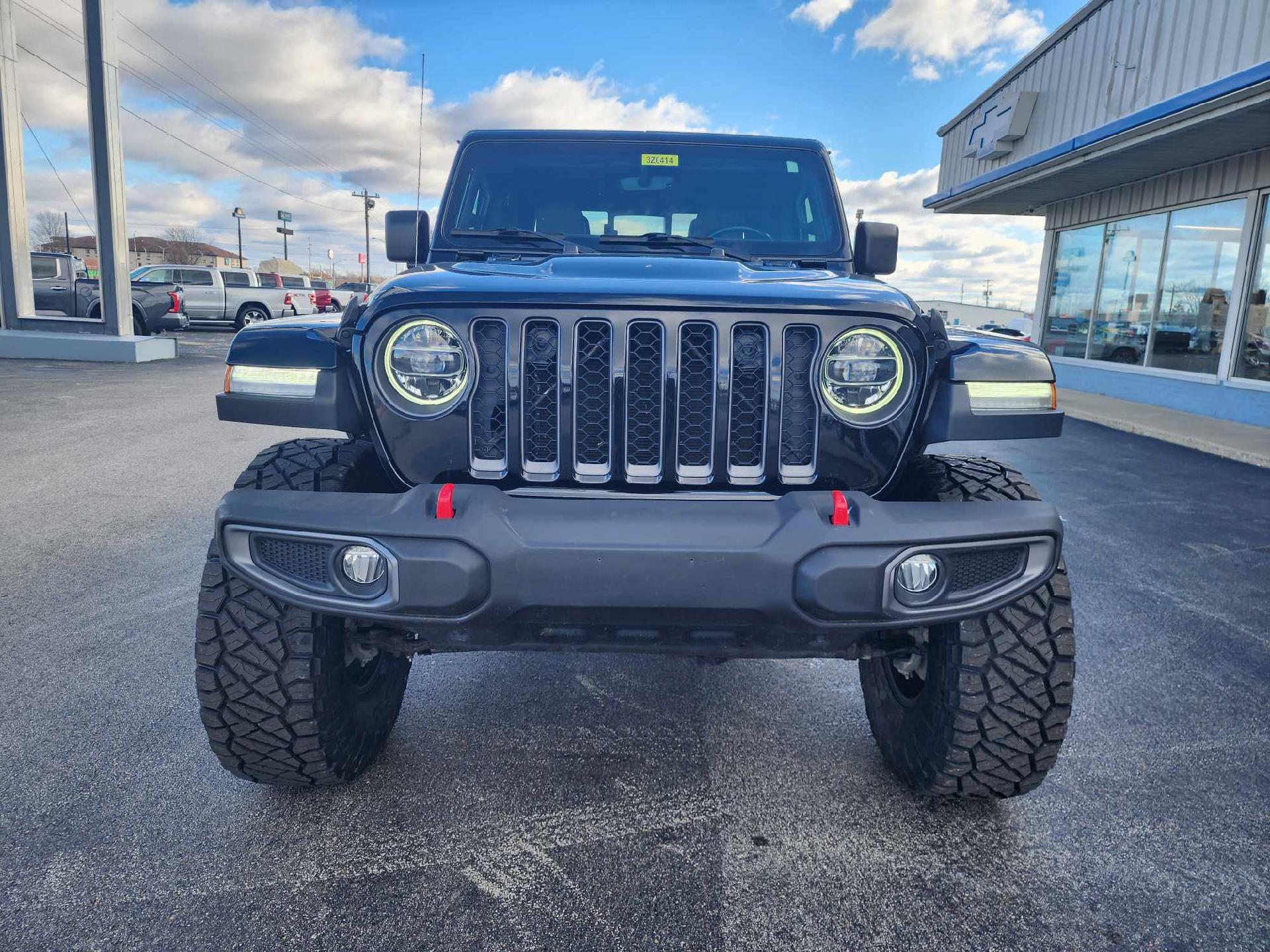 Used 2020 Jeep Gladiator Rubicon with VIN 1C6JJTBG7LL151991 for sale in Salem, IL