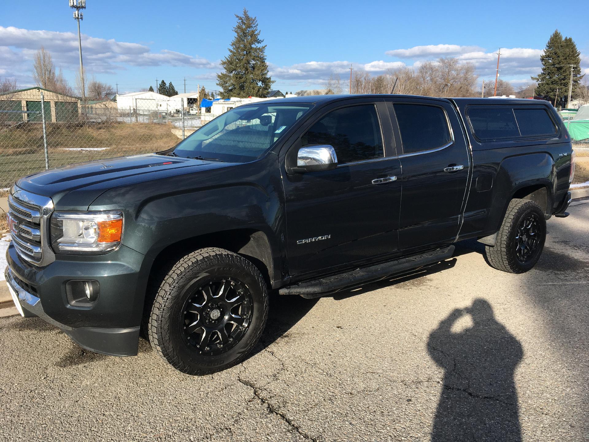 Used 2017 GMC Canyon SLT with VIN 1GTP6DE13H1196415 for sale in Coeur D'alene, ID