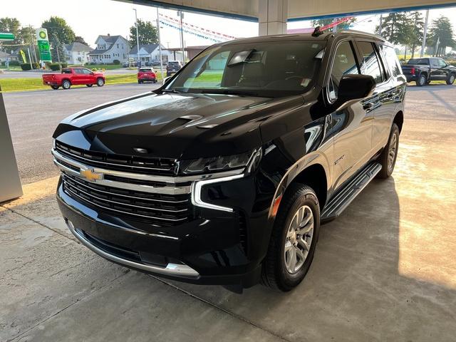 Used 2021 Chevrolet Tahoe LT with VIN 1GNSKNKD2MR395274 for sale in Ossian, IN