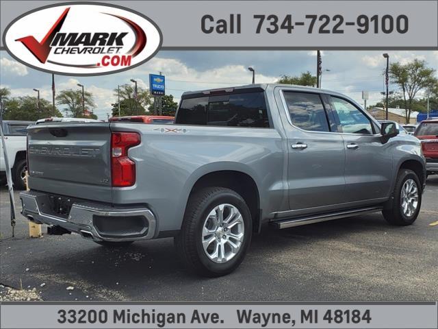 Used 2024 Chevrolet Silverado 1500 LTZ with VIN 1GCUDGE84RZ100060 for sale in Wayne, MI