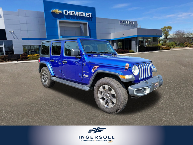 2020 Jeep Wrangler Unlimited Vehicle Photo in DANBURY, CT 06810-5034