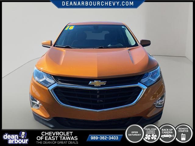 Used 2018 Chevrolet Equinox LT with VIN 2GNAXSEV6J6137119 for sale in East Tawas, MI