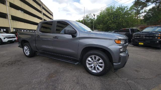 Used 2021 Chevrolet Silverado 1500 Custom with VIN 3GCPWBEK7MG359480 for sale in Houston, TX